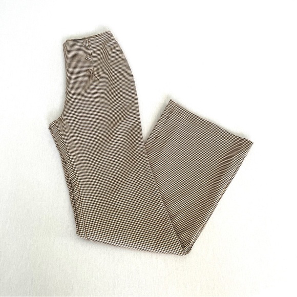 REVOLVE Cream Flare Pants - Picture 3 of 12